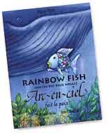 Rainbow Fish and the Big Blue Whale - French-English bilingual book
