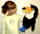 Toucan puppet