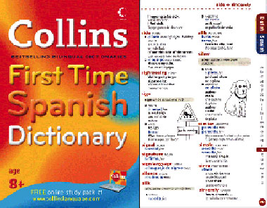 Early Start recommends Collins First Time Spanish Dictionary