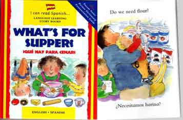 What's for supper? Spanish-English bilingual book