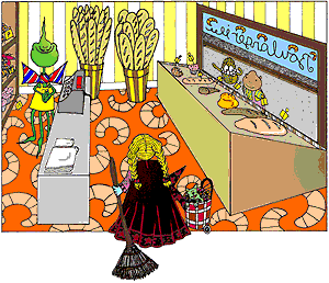 Witch goes shopping